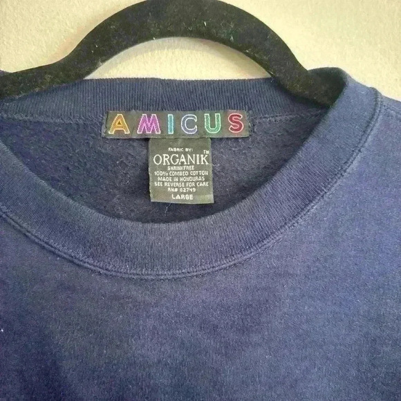 Amicus vintage crewneck size large - Picture 2 of 4